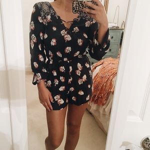 Abercrombie Floral Romper